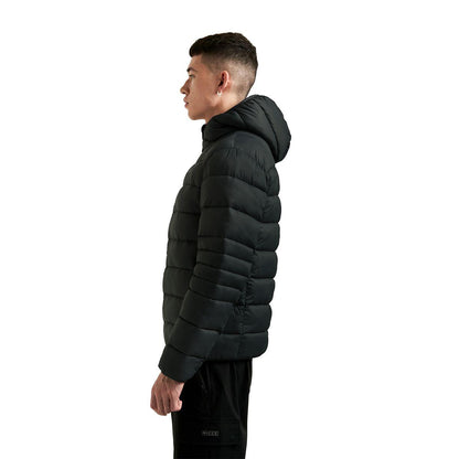 Men's Nicce Hooded Puffer Jacket – Water-Resistant, Padded Coat with Zip Pockets